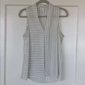 Black & White Striped Tank